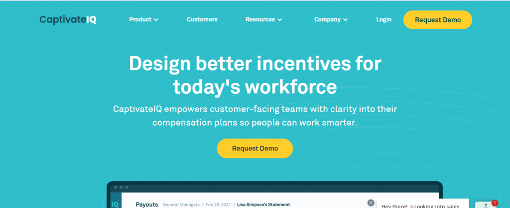 CaptivateIQ sales compensation software