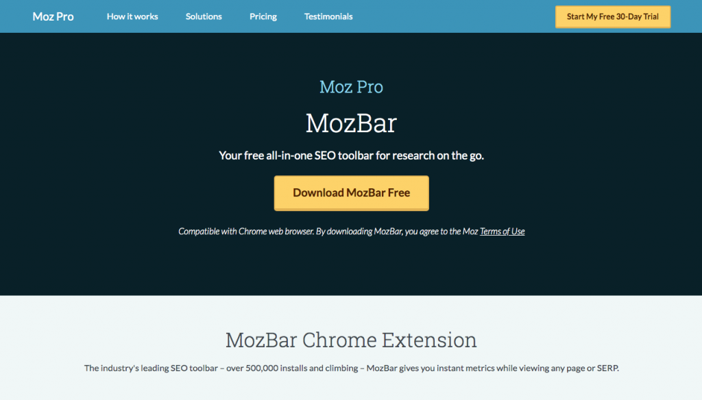 MozBar-seo-tool