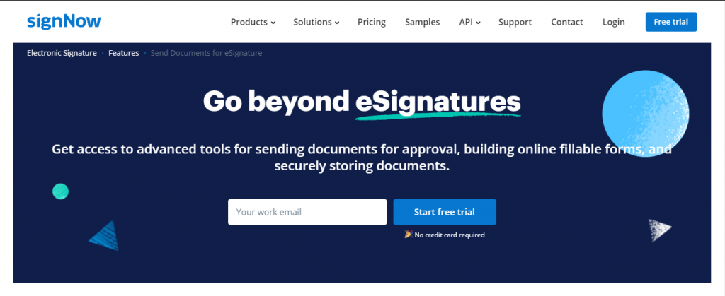 sign now e signature software free