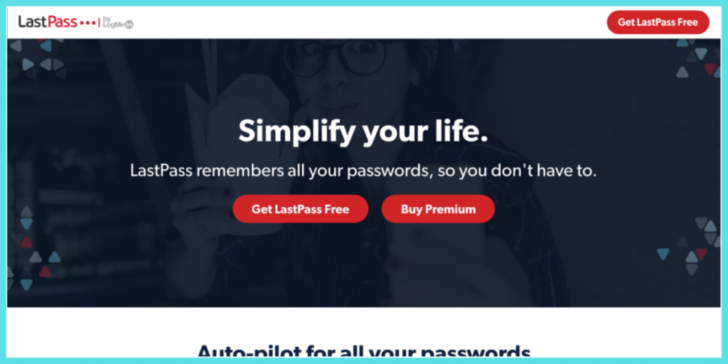 lastpass password manager tools