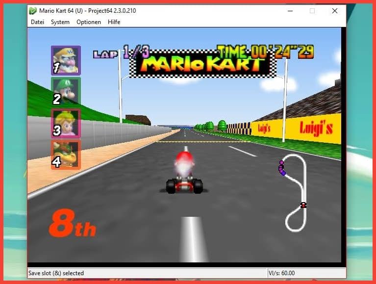 Project 64 emulator