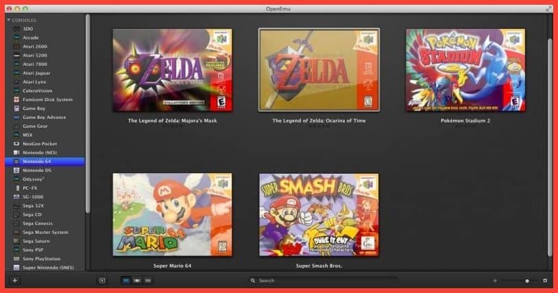 OpenEmu top N64 emulator