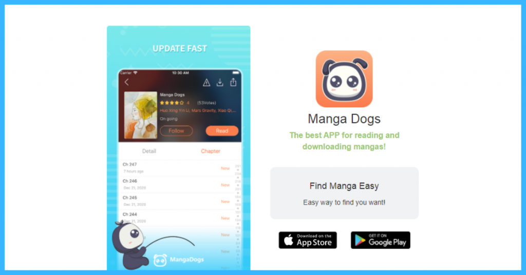 Manga-Dogs manga apps