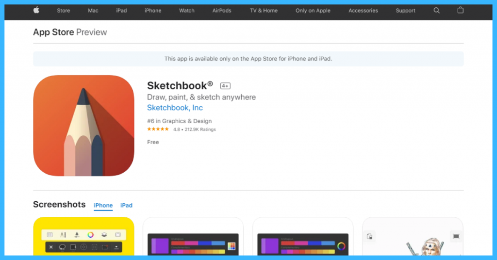 sketchbook app