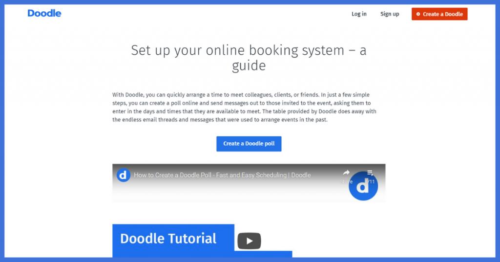 doodle calendly competitors