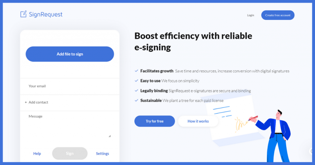 signrequest docusign alternatives