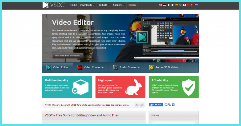 vsdc free video editor