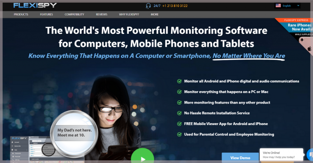 flexispy phone monitoring apps