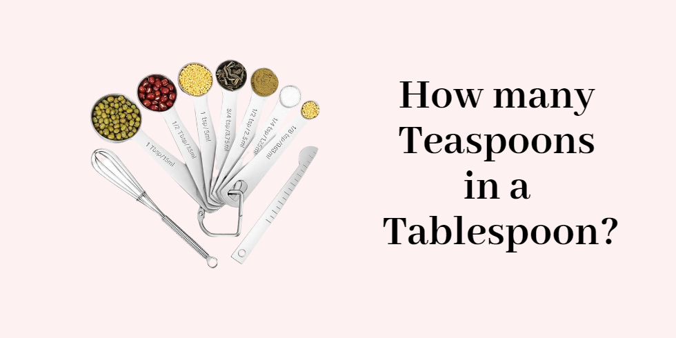 How many teaspoons in a tablespoon