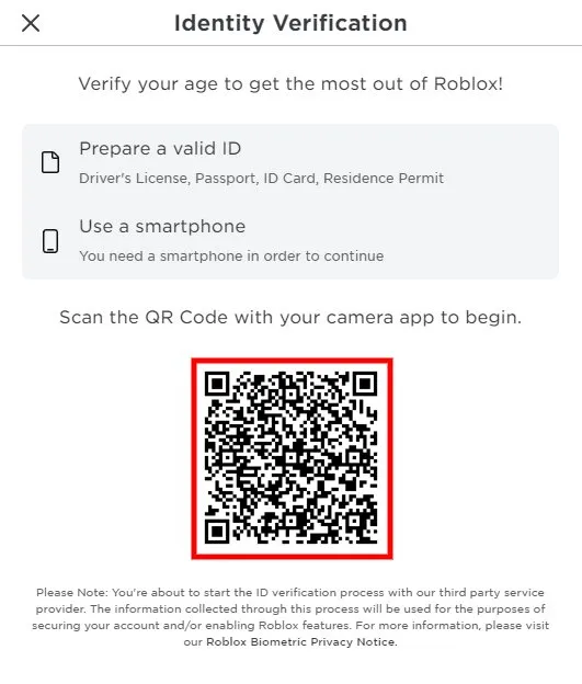 Scan the QR code with your smartphone.