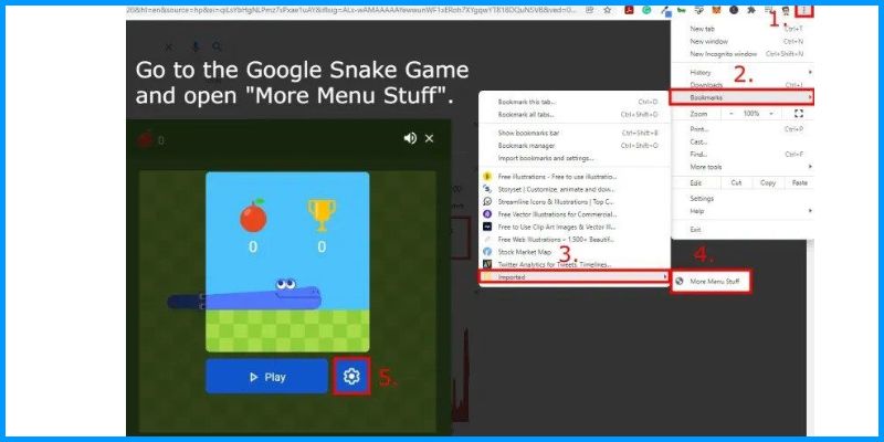 Google Snake Game Mod Menu Tutorial (menu in description) 