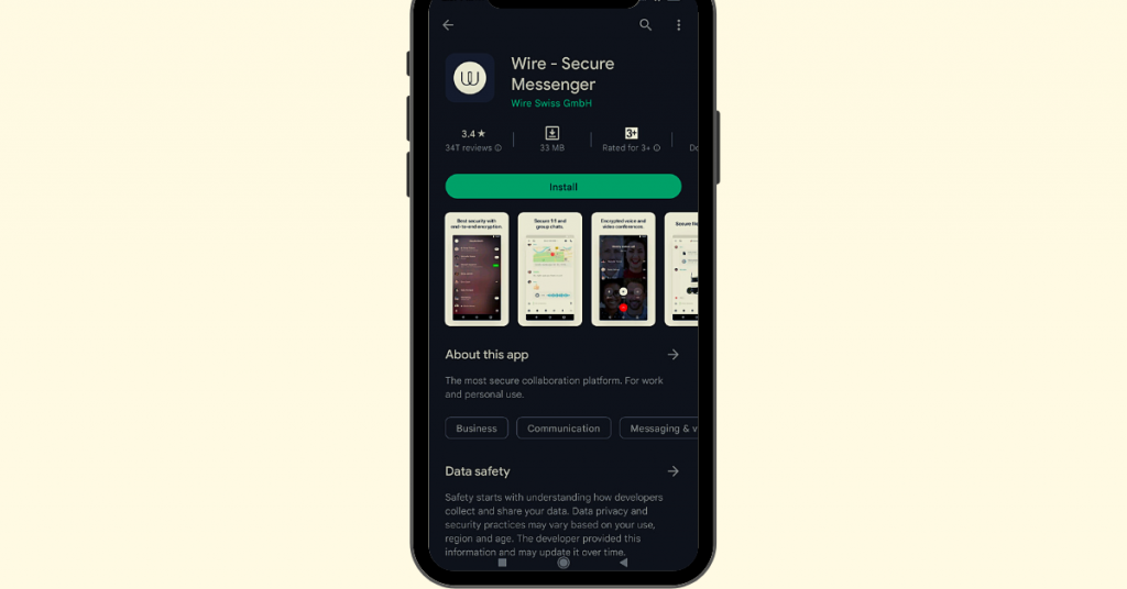 wire encrypted messaging app