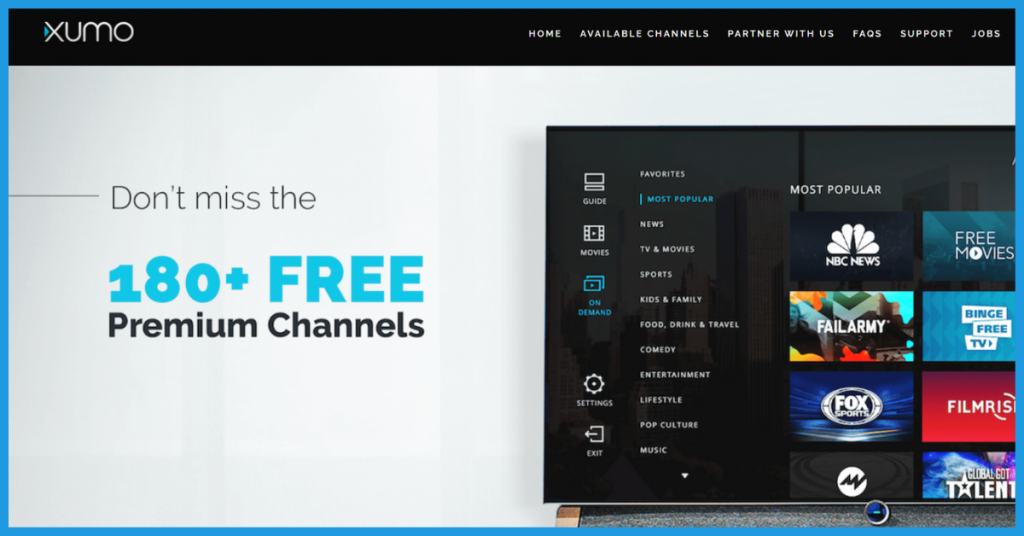 xumo free roku channels